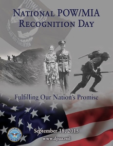 National Prisoners of War and Missing in Action Recognition Day is held annually the third Friday of September. This year, Joint Base Langley-Eustis personnel will remember the nation’s POW/MIAs through ceremonies and a 24-hour walk/run, Sept. 17-18. (Defense POW/MIA Accounting Agency graphic/Released)