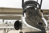 Second Lt. Duston Obrien, 435th Fighter Training Squadron upgrade pilot, and Maj. Gavin Peterson, 435th FTS instructor pilot, prepare to take off in a T-38 Talon. The 435th Fighter Training Squadron conducts Introduction to Fighter Fundamentals student training in nearly 50 T-38C Talon aircraft and trains IFF instructors for Air Education and Training Command at large. The 435th FTS trains approximately 150 students annually from the United States, Iraq, Japan, Poland, Saudi Arabia, and Singapore.