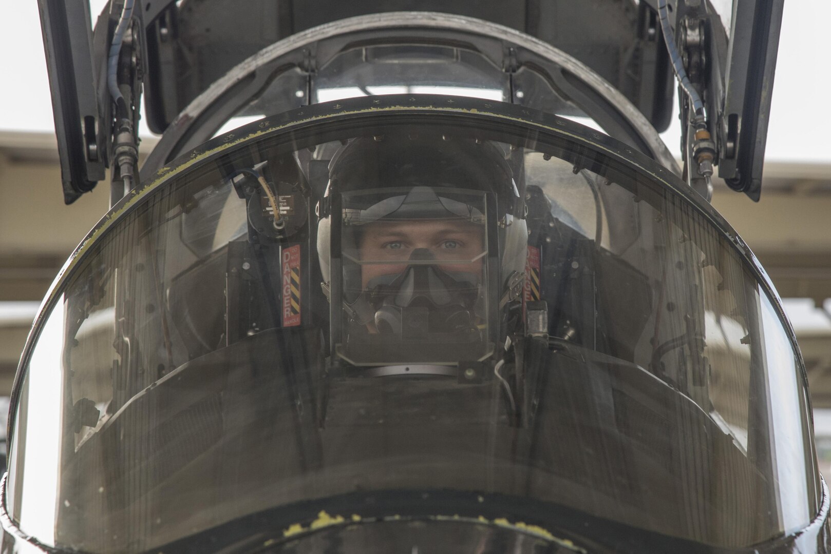 Second Lt. Duston Obrien, 435th Fighter Training Squadron upgrade pilot, prepares to take off in a T-38C Talon at Joint Base San Antonio-Randolph, Texas, Sept. 3, 2015. The 435th Fighter Training Squadron conducts Introduction to Fighter Fundamentals student training in nearly 50 T-38C Talon aircraft and trains IFF instructors for Air Education and Training Command at large. The 435th FTS trains approximately 150 students annually from the United States, Iraq, Japan, Poland, Saudi Arabia, and Singapore.