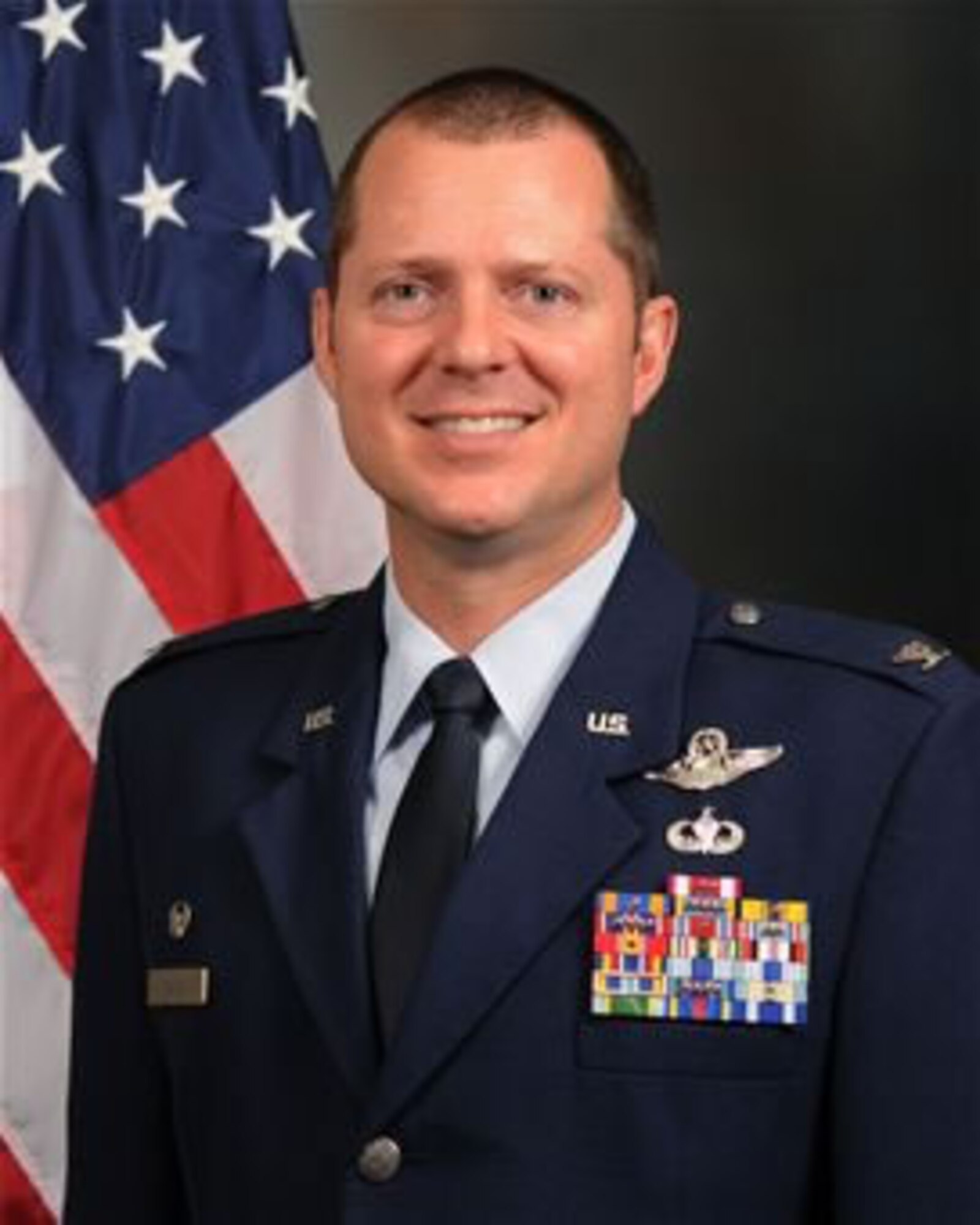 Col. James A. Travis is the departing commander of the 476th Fighter Group. 