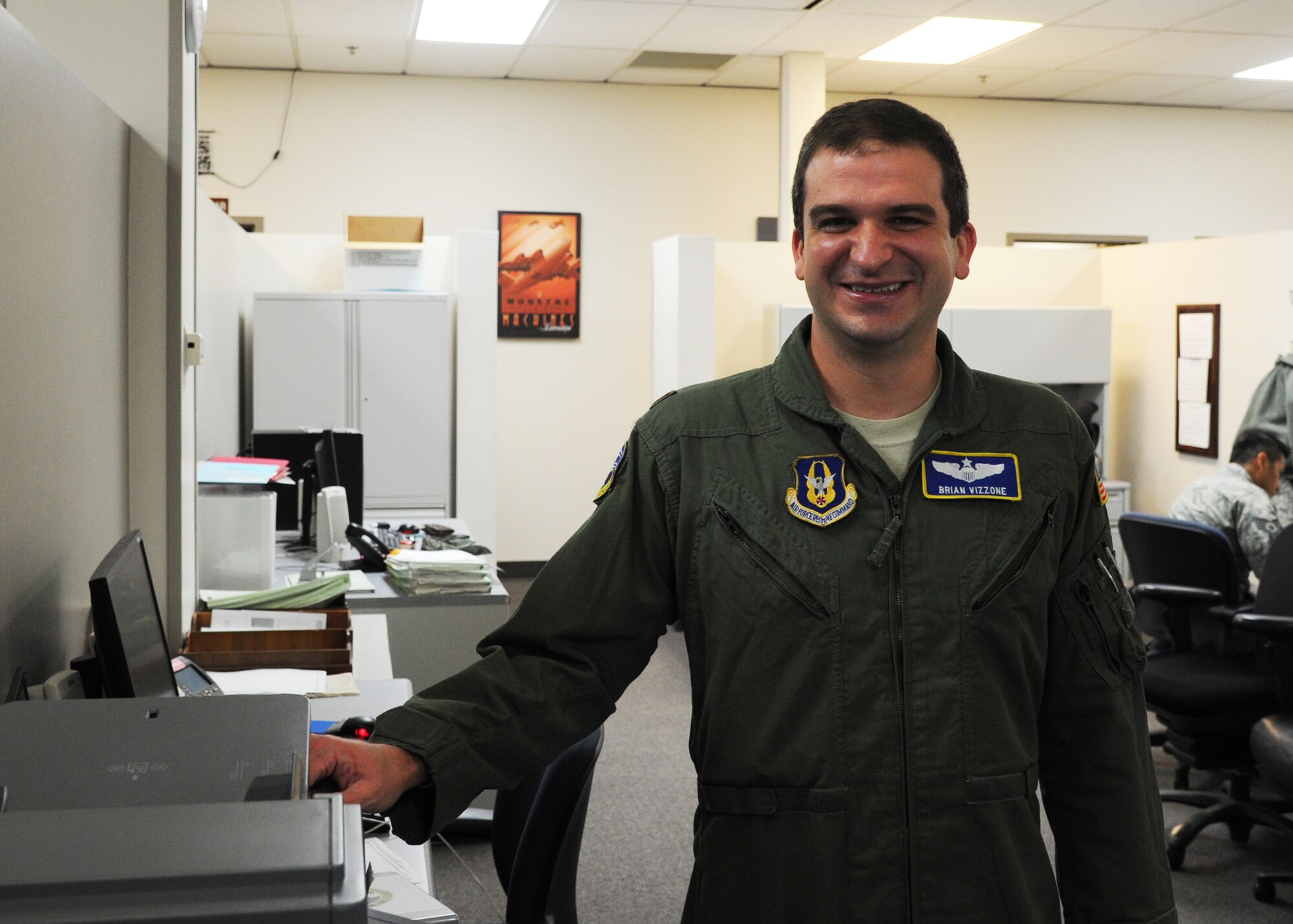 Maj. Brian Vizzone, 97th Airlift Squadron, was in college during the terrorist attacks on Sept. 11, 2001. “When I found out about the attacks I was shocked, surprised, angry, fired up and sad. I was in ROTC at the time and it made my convictions for the Air Force that much stronger.” 