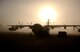 MIDDLETOWN, Pa. -- The sun rises behind a C-130J at the Pennsylvania Air National Guard's 193rd Special Operations Wing at Harrisburg International Airport here Oct. 1. (U.S. Air Force photo by Senior Airman Matt Schwartz)