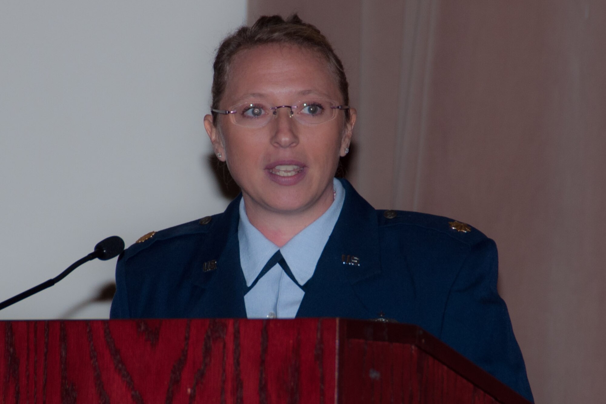 Major Beth Hart takes command of the 307th Force Support Squadron ...