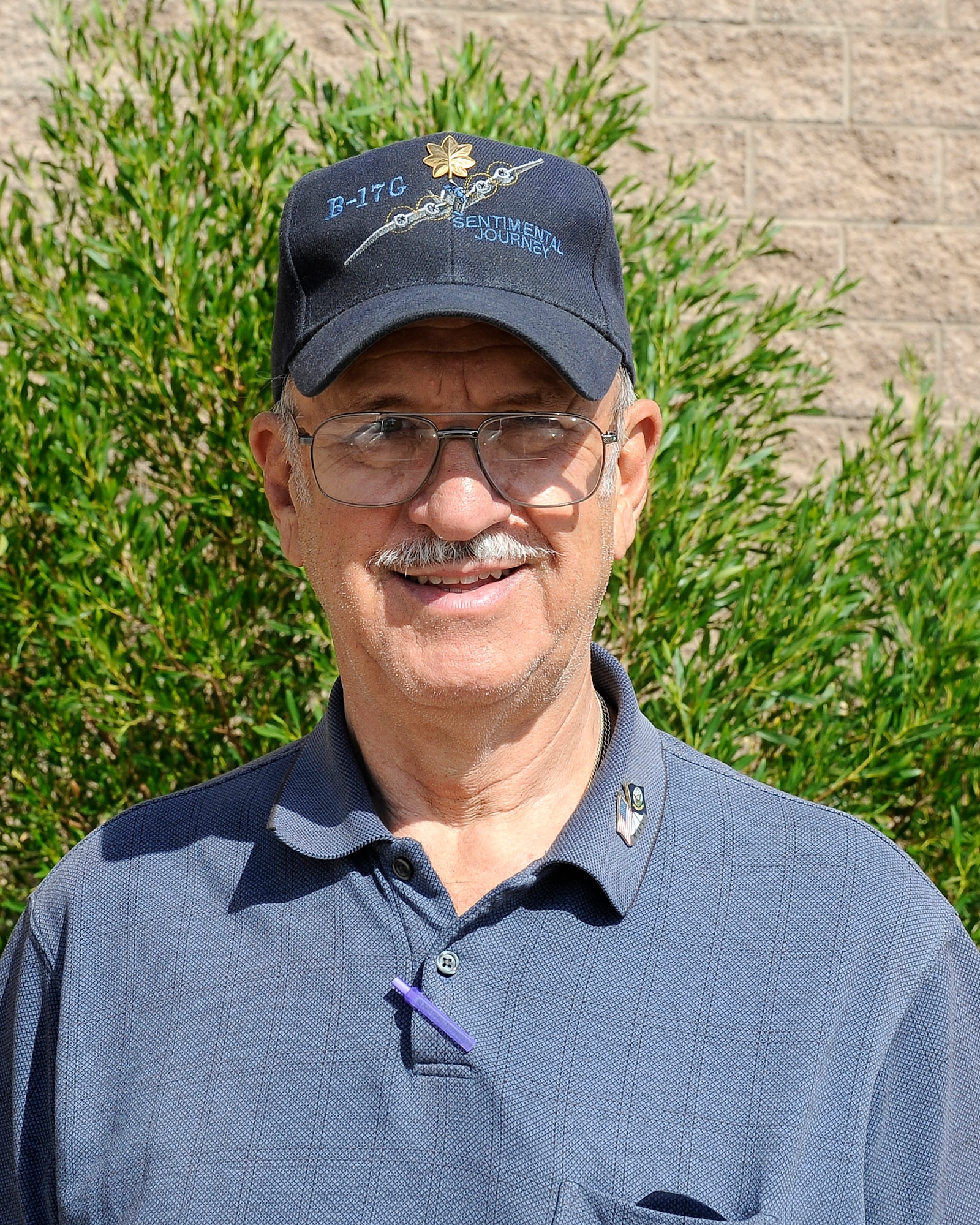 Clay Goehring served in the Navy for 24 years. Goehring was enlisted in 1962 for four years, then four years in the reserves. He became an officer in 1971 and finished out his term in 1986. (U.S. Air Force photo by Airman 1st Class Pedro Mota)