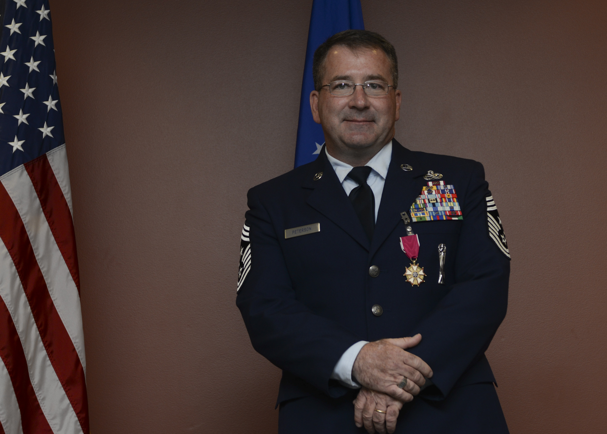 Ellsworth bids farewell to command chief, honors his 30 years of service > Ellsworth Air Force