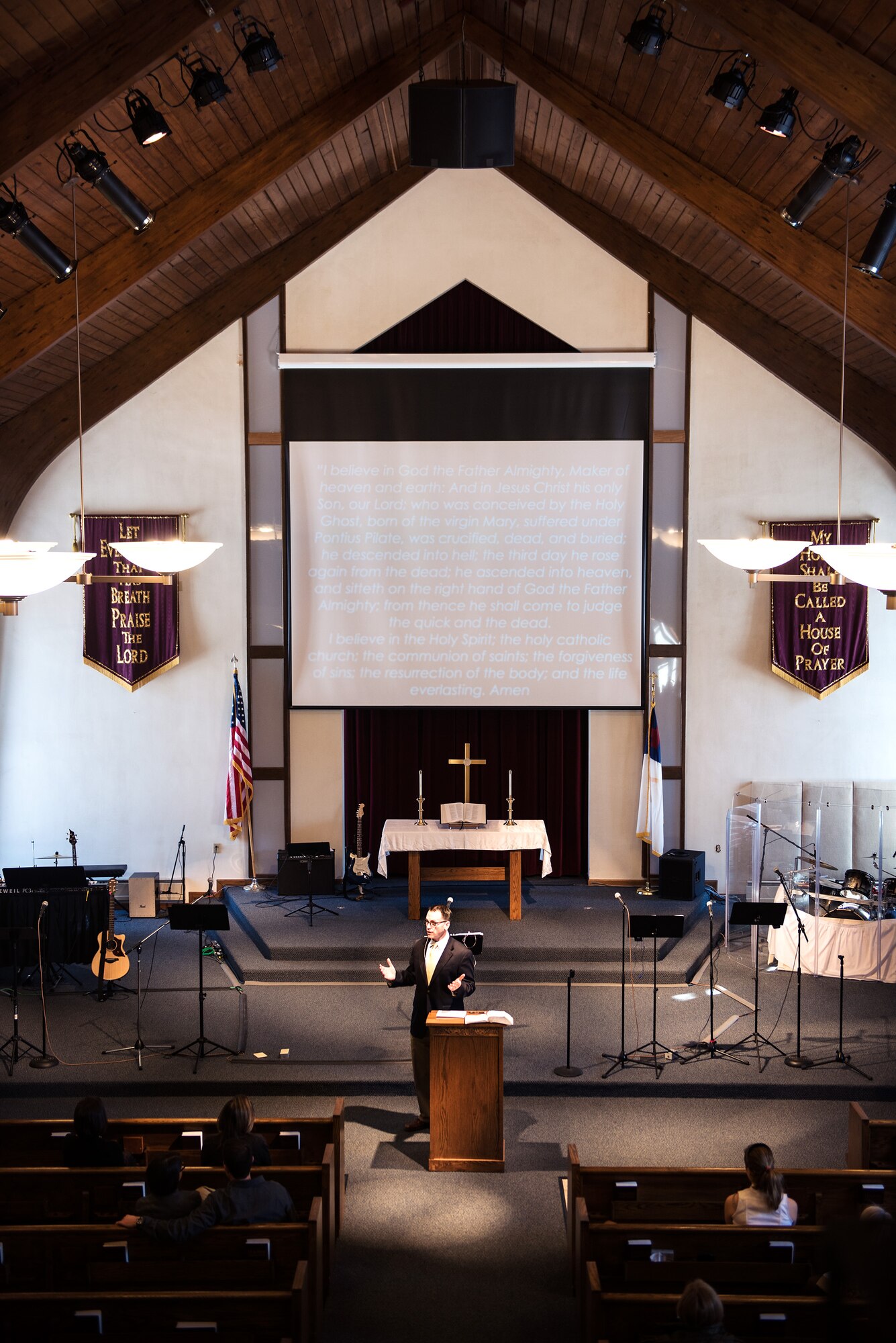 Couples are counseled about the strains involved in having a partner deployed and the resources available. Whether from a family support group or another member going through the same situation, there is always someone they can lean on when times are difficult. (U.S. Air Force photo by Staff Sgt. Katherine Tereyama/Released)