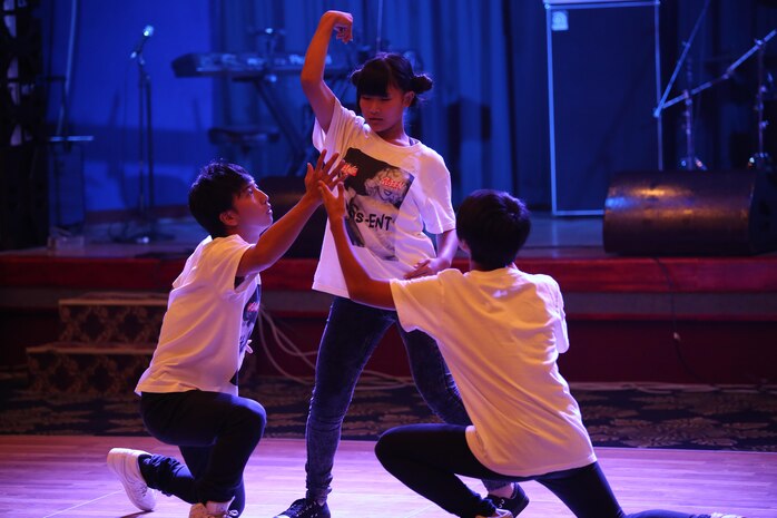 Local dance crews came out to perform for the service at the Summer Music Festival August 29, 2015 at Club Iwakuni aboard Marine Corps Air Station Iwakuni, Japan. The Summer Music Festival was the last event of the summer for the service members promoting camaraderie and base wide cohesion. 
