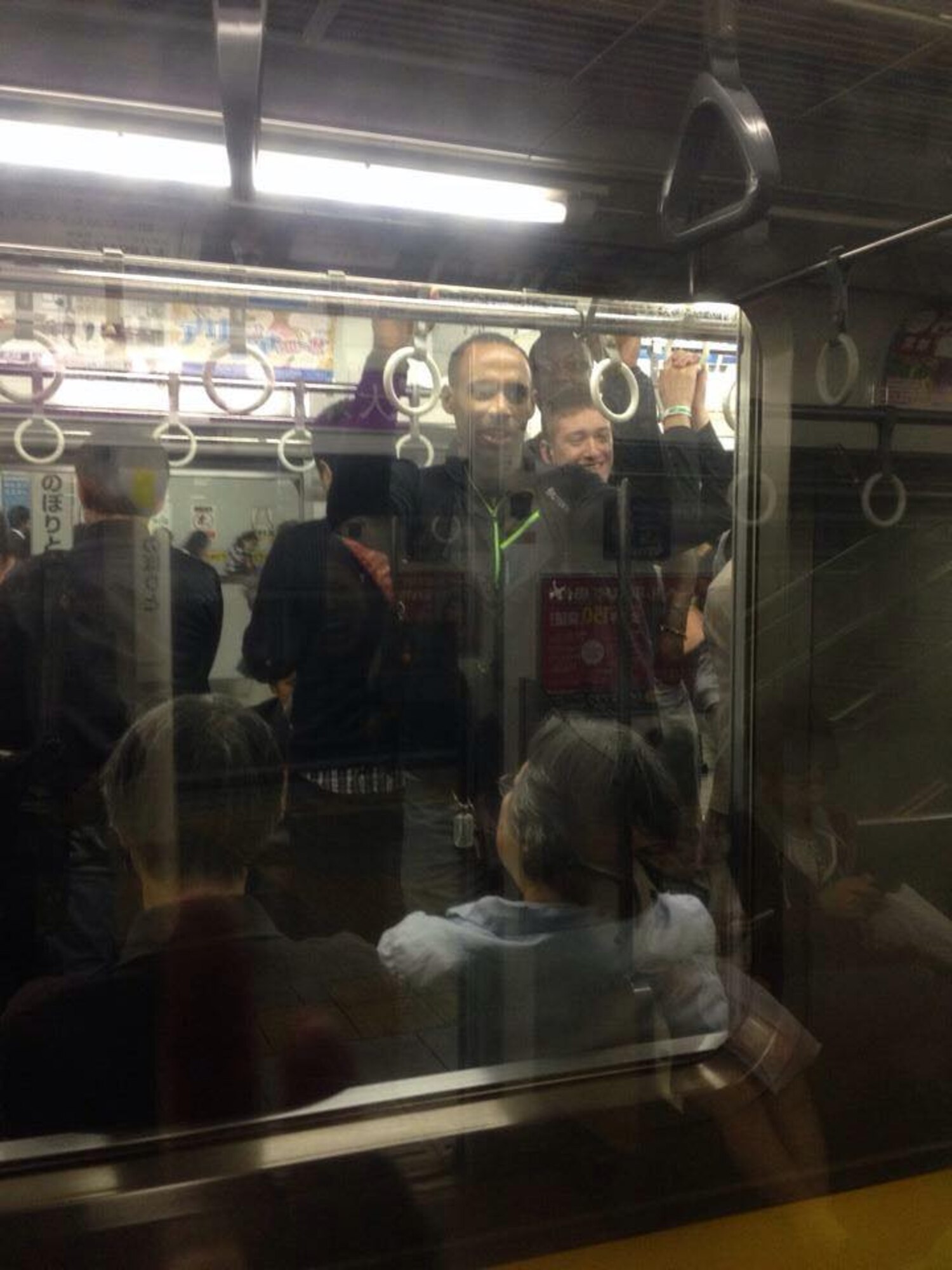 Yokota Airmen travel via train in Tokyo, Japan. With train fare and an app for navigation, Airmen can reach beaches, mountains and metropolises. (Courtesy photo)