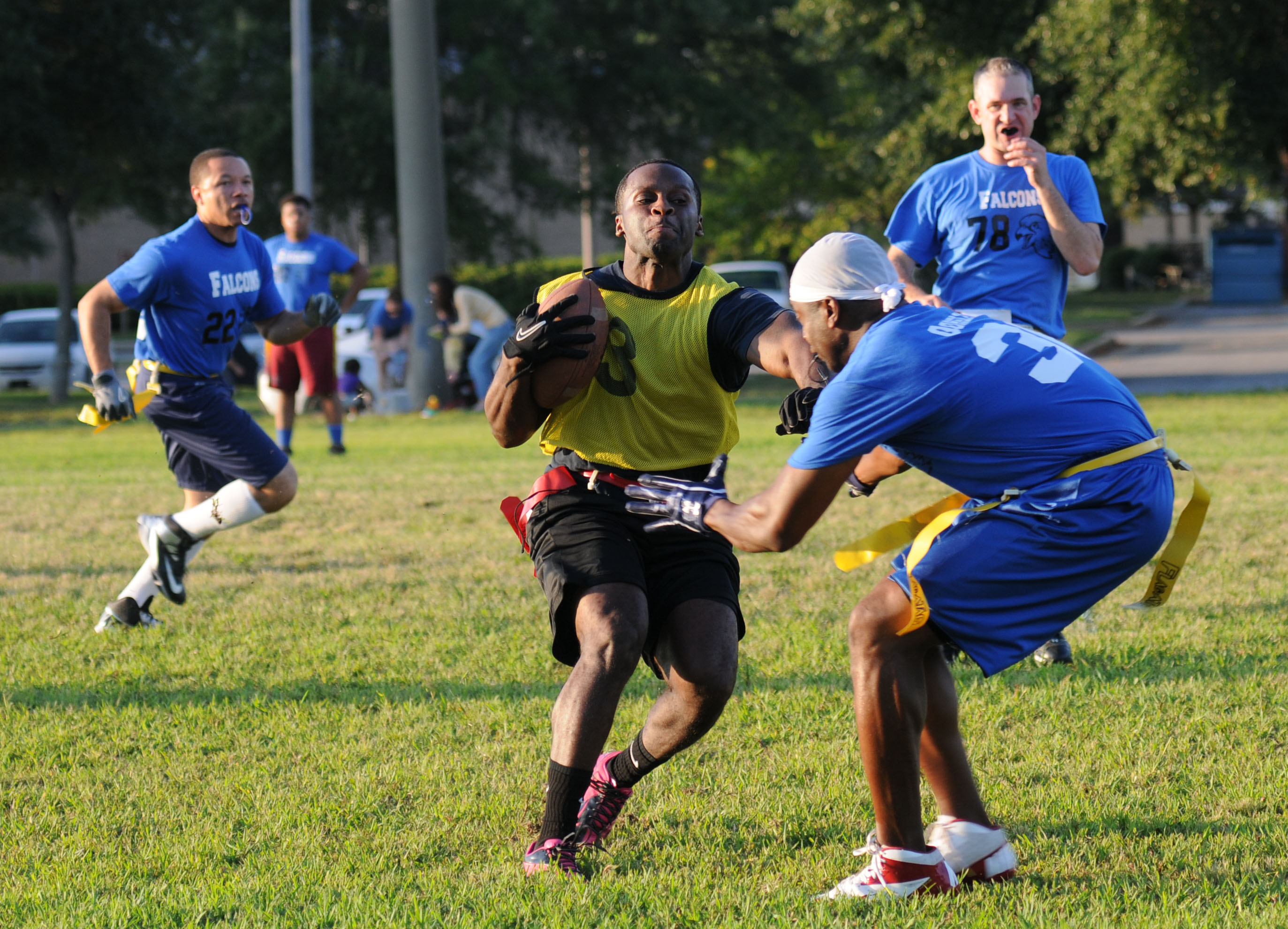 Intramural flag football kicks off > Keesler Air Force Base > Article