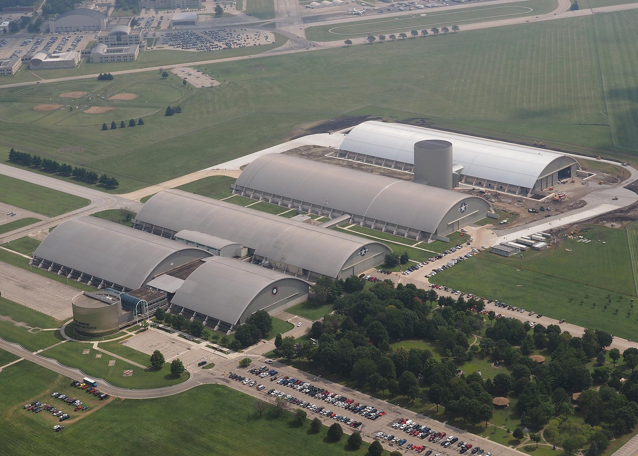 Dayton Air Force Museum Map