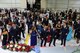 Airmen, veterans, civic leaders and elected officials throughout the state dance during the Air Force Ball at Grissom Air Reserve Base, Ind., Sept. 12, 2015. This year’s ball, “Wings over America: A salute to the 1940s” featured music and festivities from that era inside a hangar transformed with authentic World War II memorabilia.  (U.S. Air Force Photo/Senior Airman Andrew Crawford) 