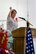 U.S. Rep. Jackie Walorski speaks to guests during the Air Force Ball at Grissom Air Reserve Base, Ind., Sept. 12, 2015. Other guests included Indiana Lieutenant Governor Sue Ellspermann, Logansport, Ind. Mayor Ted Franklin and other civic leaders and veterans from the local area and throughout the state. (U.S. Air Force Photo/Tech. Sgt. Benjamin Mota)