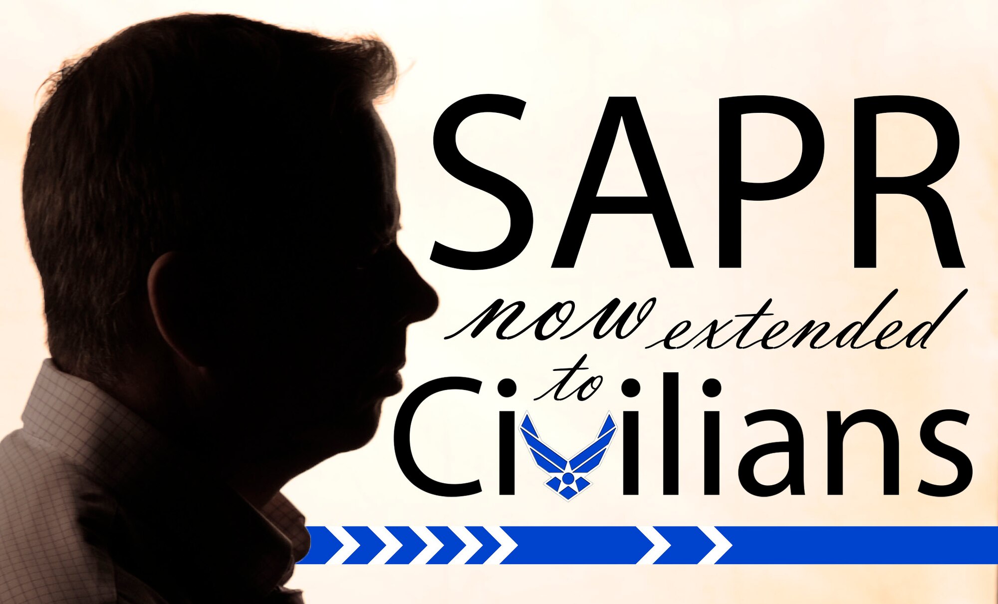 The Air Force released a policy memo today allowing Air Force civilian employees who are victims of sexual assault to file restricted and unrestricted reports with their installation's sexual assault response coordinator. The policy is effective immediately and allows SARCs and sexual assault prevention and response victim advocates to assist Air Force civilians who report sexual assaults by providing crisis intervention and advocacy services 24 hours a day, seven days a week. (U.S. Air Force photo illustration/Airman 1st Class Nick Daniello)