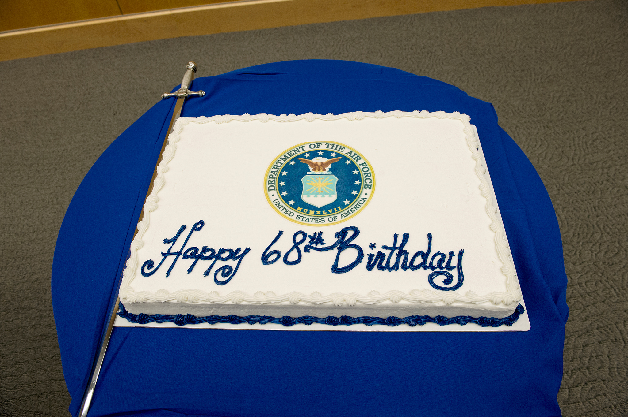 68th Birthday Cake