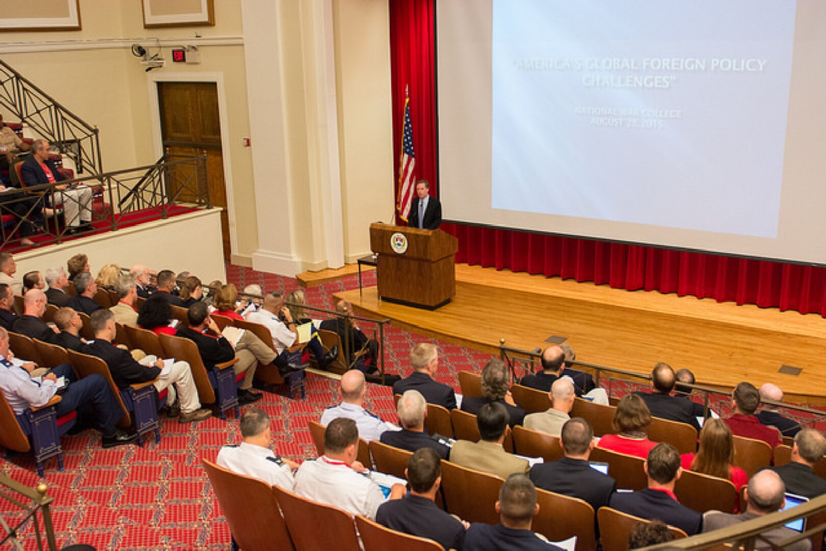 Ambassador Nick Burns Speaks at National War College