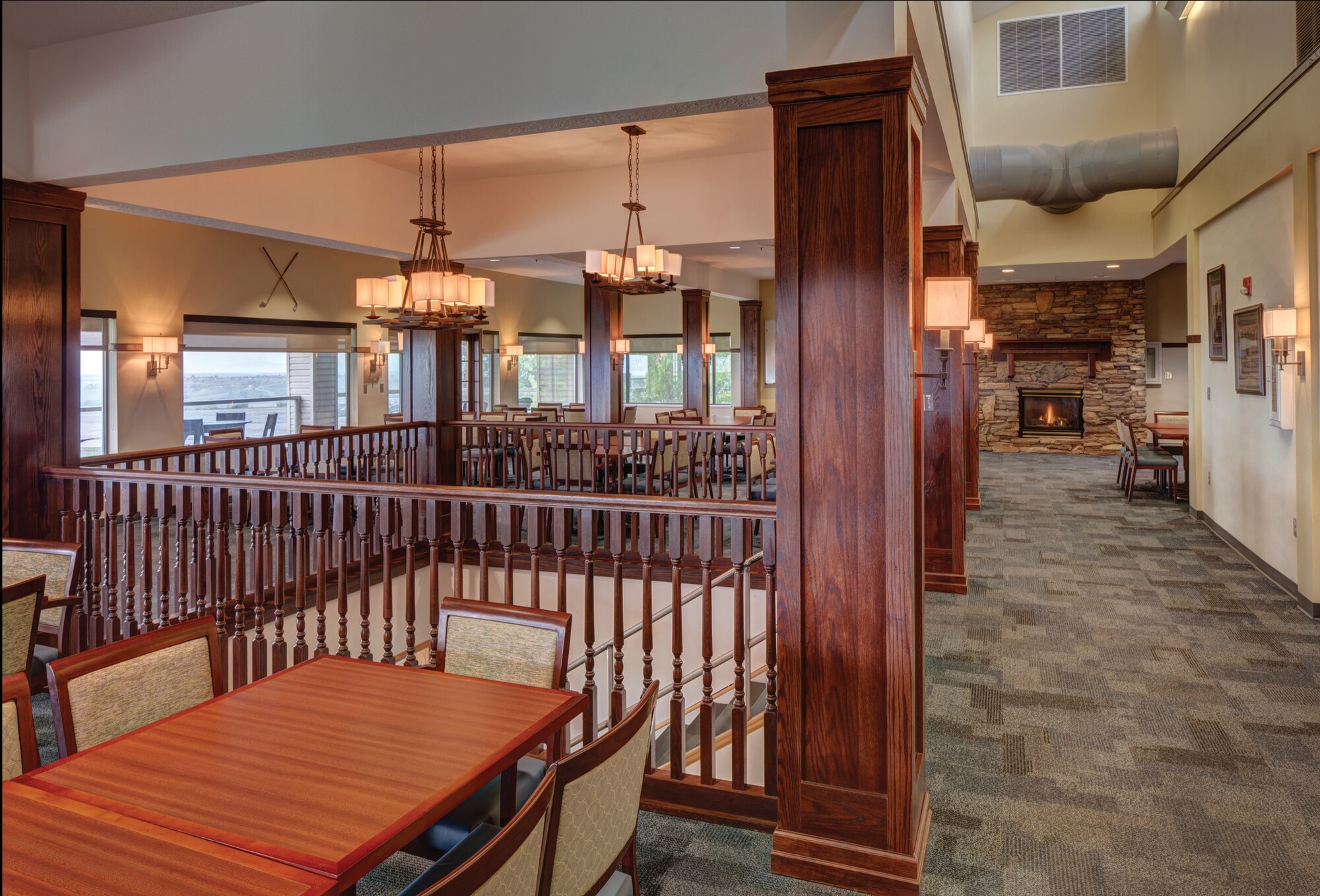 The golf course clubhouse at Hill Air Force Base, Utah, earned a Citation Award for Facility Renovations and Additions in the 2015 Air Force Design Awards. The awards program recognized eight projects across three levels that exemplify the service’s focus on sustainable infrastructure. (Courtesy photo/Released)