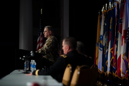 Gen. Mark Milley addresses National Guard leaders in Nashville, Tennessee on Sept. 11, 2015.