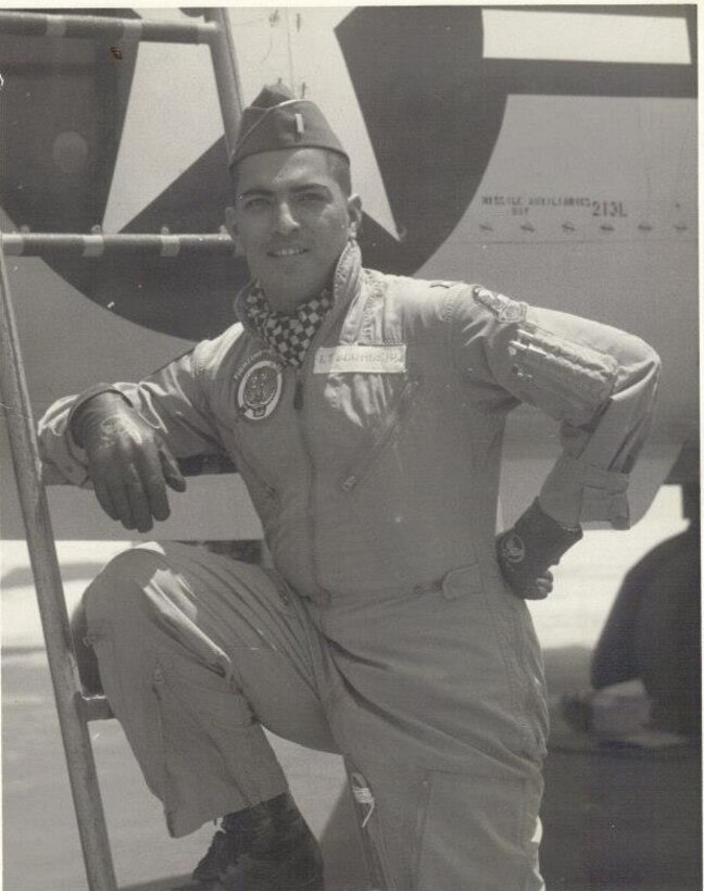 1st Lt. William Edward Cordero during flight training. (Courtesy Photo)