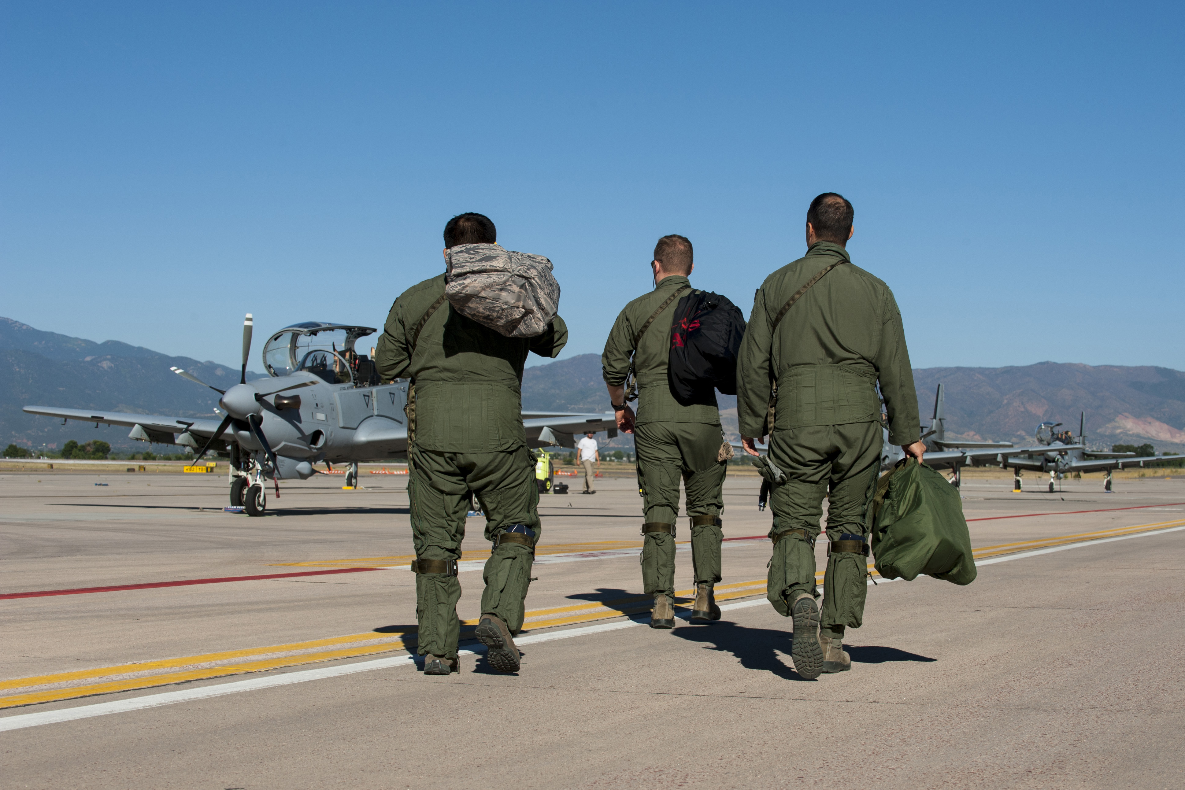 Peterson hosts Afghan pilots and 81st FS for high altitude training