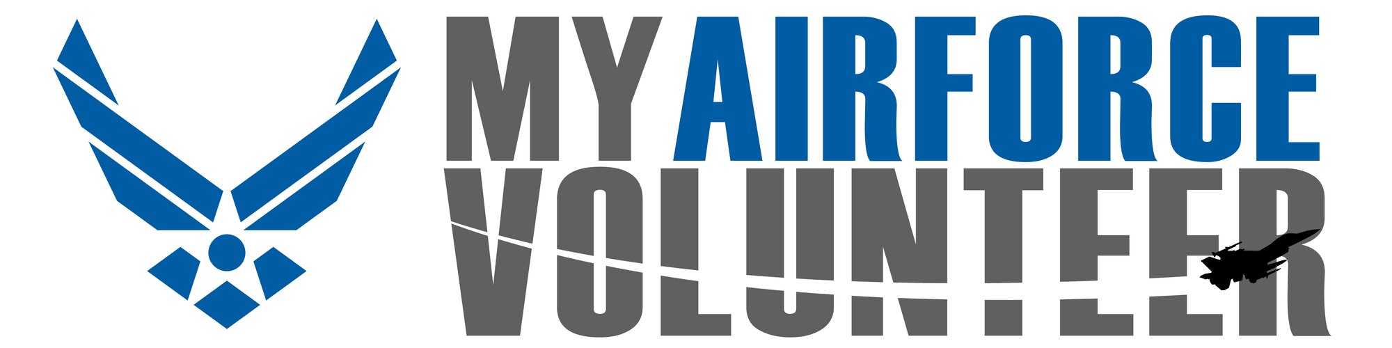 The website, www.myairforcevolunteer.com, is a web-based program that is streamlined for computer and mobile use, making it easier to find, track and advertise base and local community volunteer opportunities. (U.S. Air Force graphic/ Tech. Sgt. Ryan Crane)