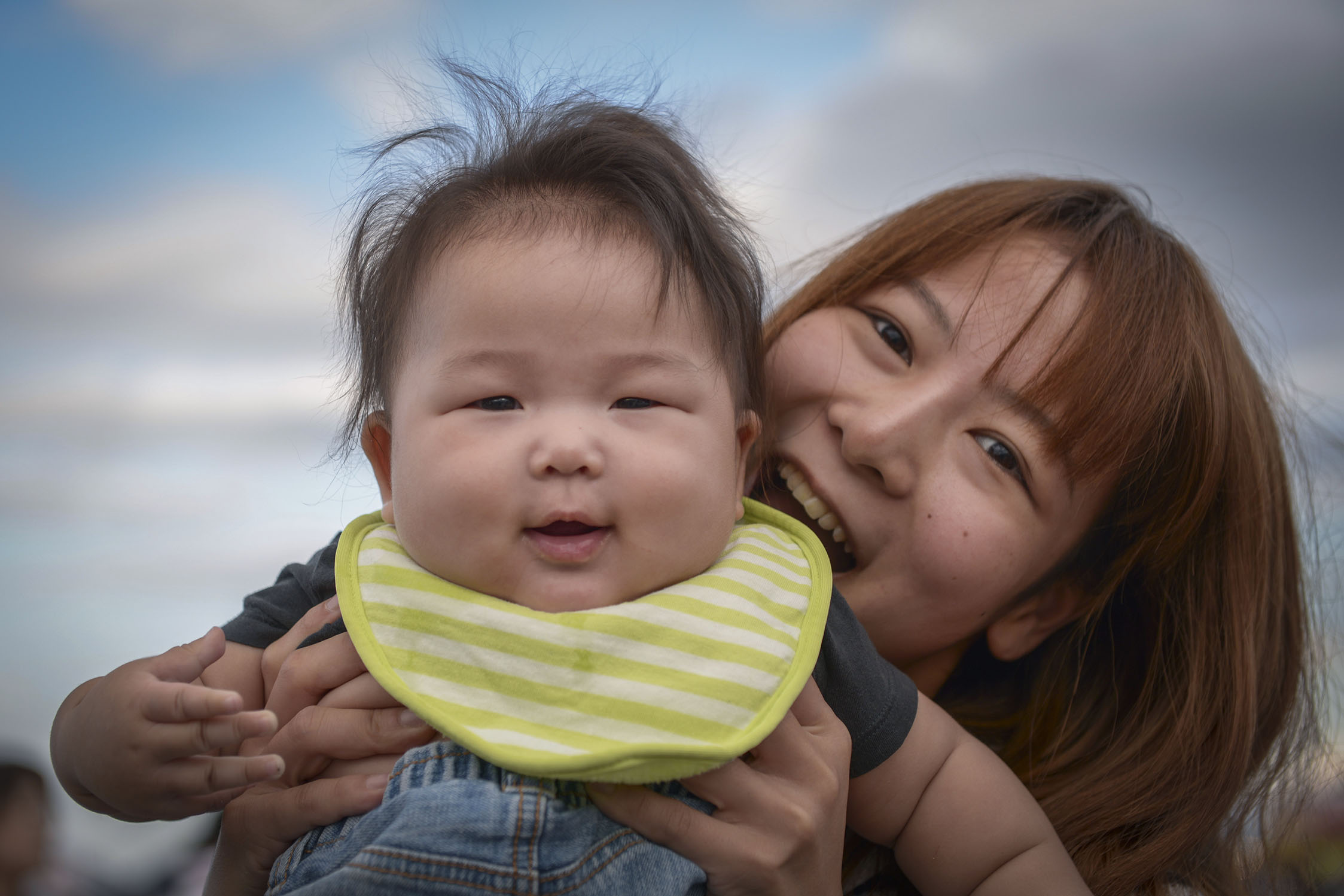 Half Japanese Half American Child
