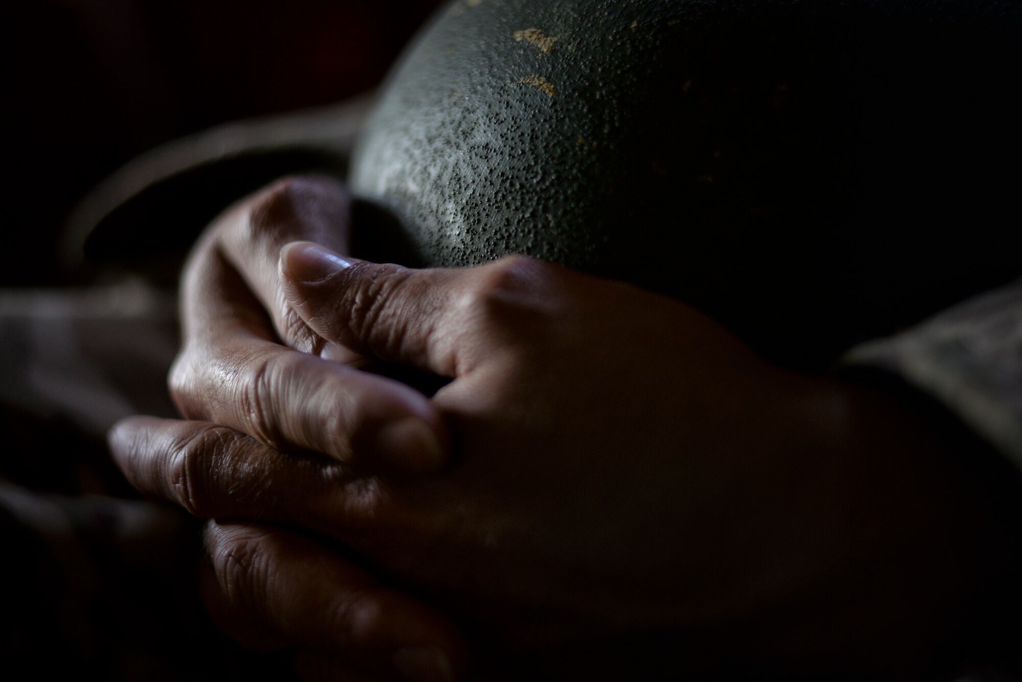 U.S. Army Staff Sgt. Jason Mullaney, 1st Battalion, 1st Special Forces Group (Airborne), prepares to conduct an airdrop jump demonstration from a C-130 Hercules over Yokota Air Base, Japan, during the Japanese-American Friendship Festival, Sept. 19, 2015. The demonstration was one of many events during the weekend that showcased U.S. military capabilities. (U.S. Air Force photo by Airman 1st Class Delano Scott/Released)

