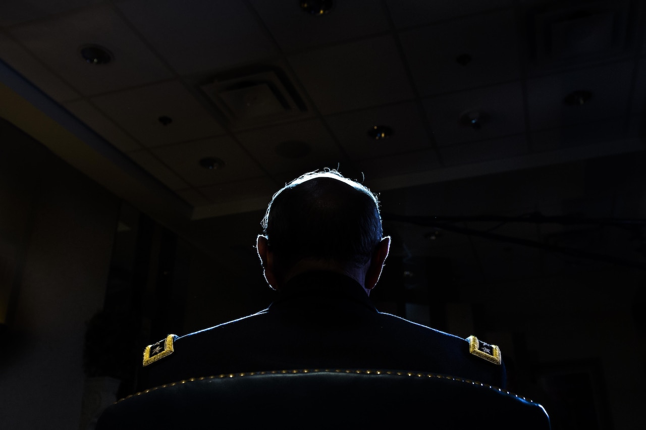 18th Chairman of the Joint Chiefs of Staff Army Gen. Martin E. Dempsey speaks with ABC news' Martha Raddatz during an interview at the Pentagon, Sept. 2, 2015. During the wide-ranging interview, Dempsey reflected on his life in the military, his work with President Barack Obama and the challenges his successor, Marine Corps Gen. Joseph F. Dunford, will face. DoD photo by U.S. Army Staff Sgt. Sean K. Harp