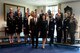 Secretary of Defense Ash Carter hosted a Lean in Circle with program creator Sheryl Sandberg, Secretary of the Air Force Deborah Lee James and 14 female service members. The event was crowned with Carter announcing the DoD's 