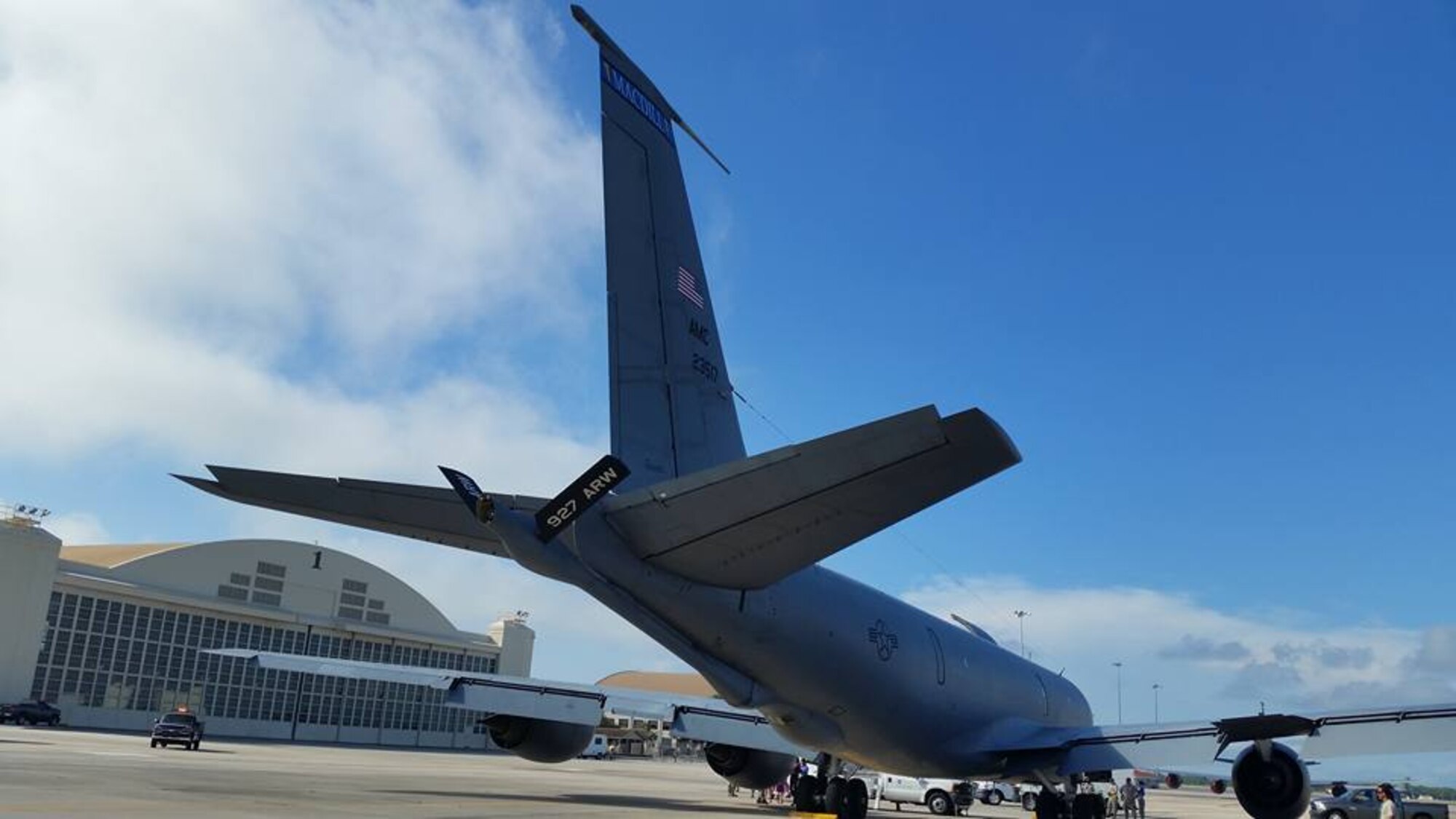 Employers of 927th Air Refueling Wing reservists and local civic leaders took flight as part of the boss lift program, Satruday, September 19, 2015.The Boss lift program at MacDill AFB, is a joint program between the 927th ARW and state committee members from the Employer Support of the Guard and Reserve (ESGR). The Boss lift program at MacDill AFB, is a joint program between the 927th ARW and state committee members from the Employer Support of the Guard and Reserve (ESGR). (Courtesy photo by Robin Sollie, Tampa Bay Beaches Chamber of Commerce, CEO)