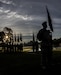 Soldiers of the 108th Training Command (IET) stand ready before the start of the change of command ceremony between Maj. Gen. Leslie Purser, outgoing commander and Maj. Gen. Mark McQueen, incoming commander, at Victory Field on Fort Jackson, S.C., Sept. 20, 2015. (U.S. Army photo by Sgt. 1st Class Brian Hamilton)