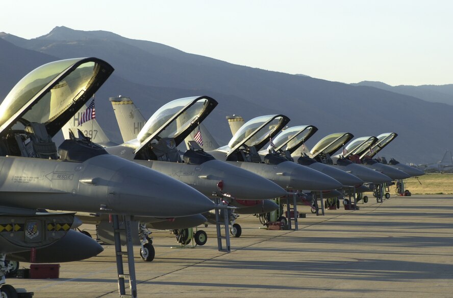 Sept. 12, 2001, just one day after the 9/11 attacks, reservists in the 419th Fighter Wing prepared for possible retaliation against the nation’s enemies. Ultimately, the 419th was the first F-16 unit to fly combat missions in both Iraq and Afghanistan. (File photo) 