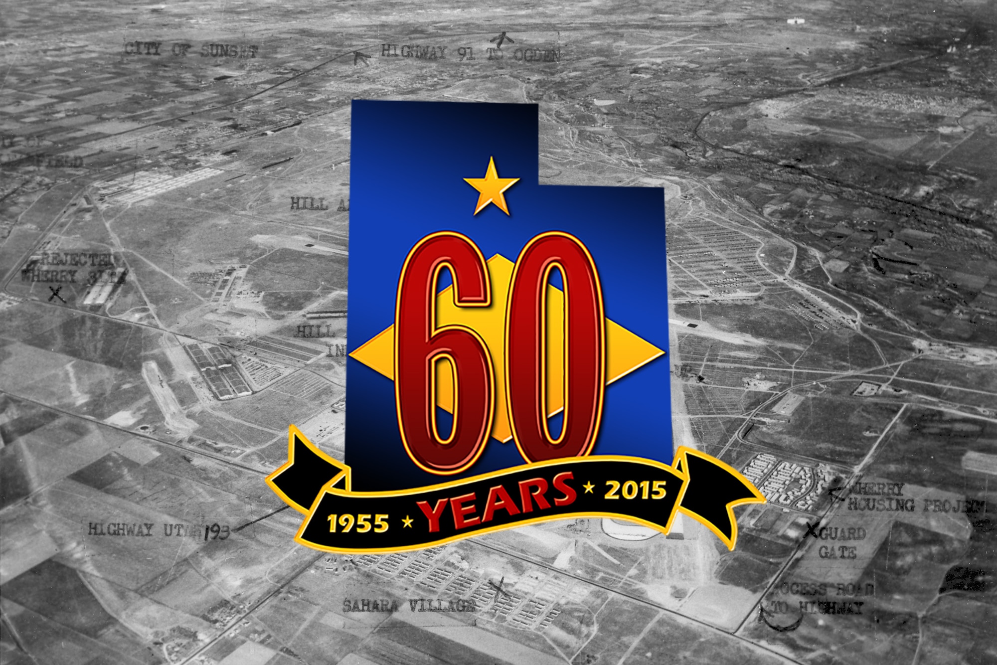 Airmen in the 419th Fighter Wing will celebrate the 60th anniversary of the Air Force Reserve in Utah Oct. 2-4. (U.S. Air Force graphic)