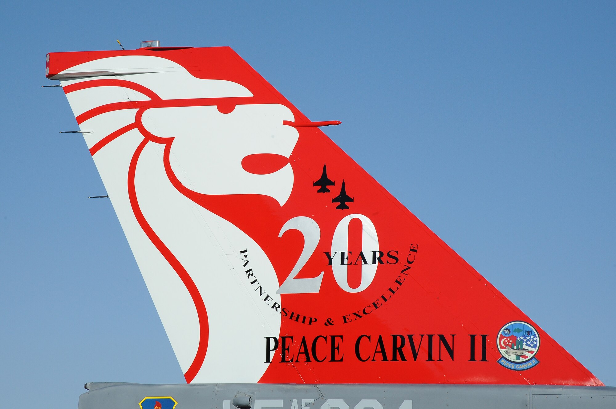425th Fighter Squadron Republic of Singapore Air Force tail-flash at Luke Air Force Base Arizona Oct. 28, 2013. (U.S. Air Force photo by Senior Airman James Hensley)