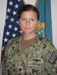 Navy Supply Corps Cmdr. Julie M. Hunter has been awarded the Defense Meritorious Service Medal for her achievements while serving as commander, Defense Logistics Agency Distribution Bahrain, Southwest Asia.