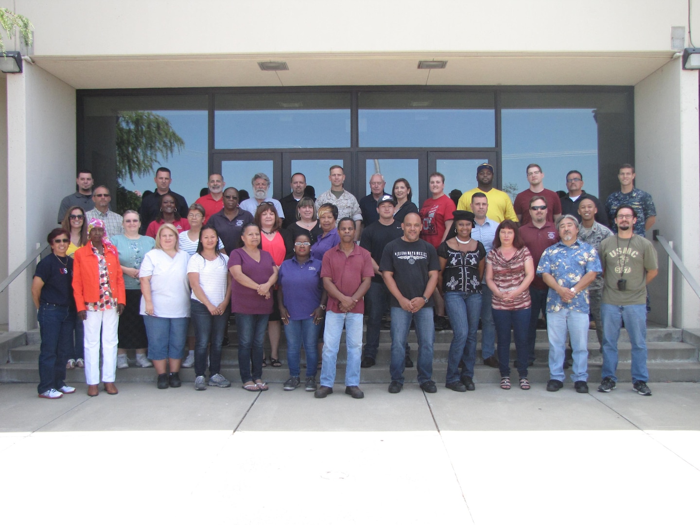 Pictured are members of the inventory and special assistant staff that helped to achieve positive results during the recent DoD Inspector General Audit that took place over three days beginning June 1, at DLA Distribution San Joaquin, Calif.