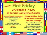 The Sunrise Conference Center is hosting a First Friday event Oct. 2. from 5-7 p.m.