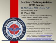 Resilience Training Assistant Courses 