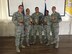 From left, Senior Airman John Van Dam, Senior Airman Ernesto Ramirez-Garcia, Tech. Sgt. Warren Williamson, Senior Airman Lindsey Hawkins, and Senior Airman Bradley Gorman pose with their first-place trophies from the 2015 Annual EMT Rodeo. The team from the 959th Medical Group competed in the event Sept. 17 and 18 at Cannon Air Force Base, New Mexico. (Courtesy Photo)