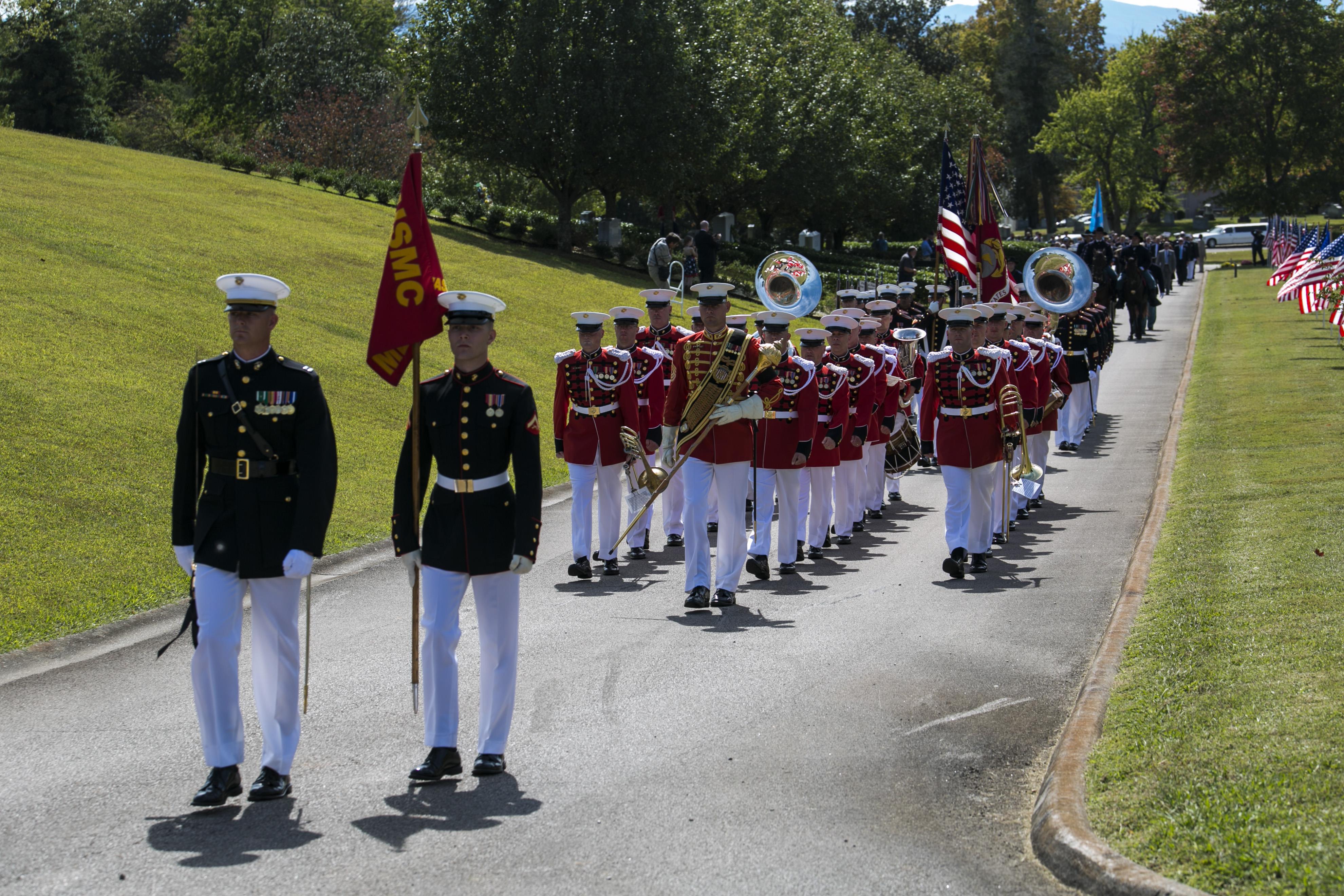 Lt. Bonnyman Funeral