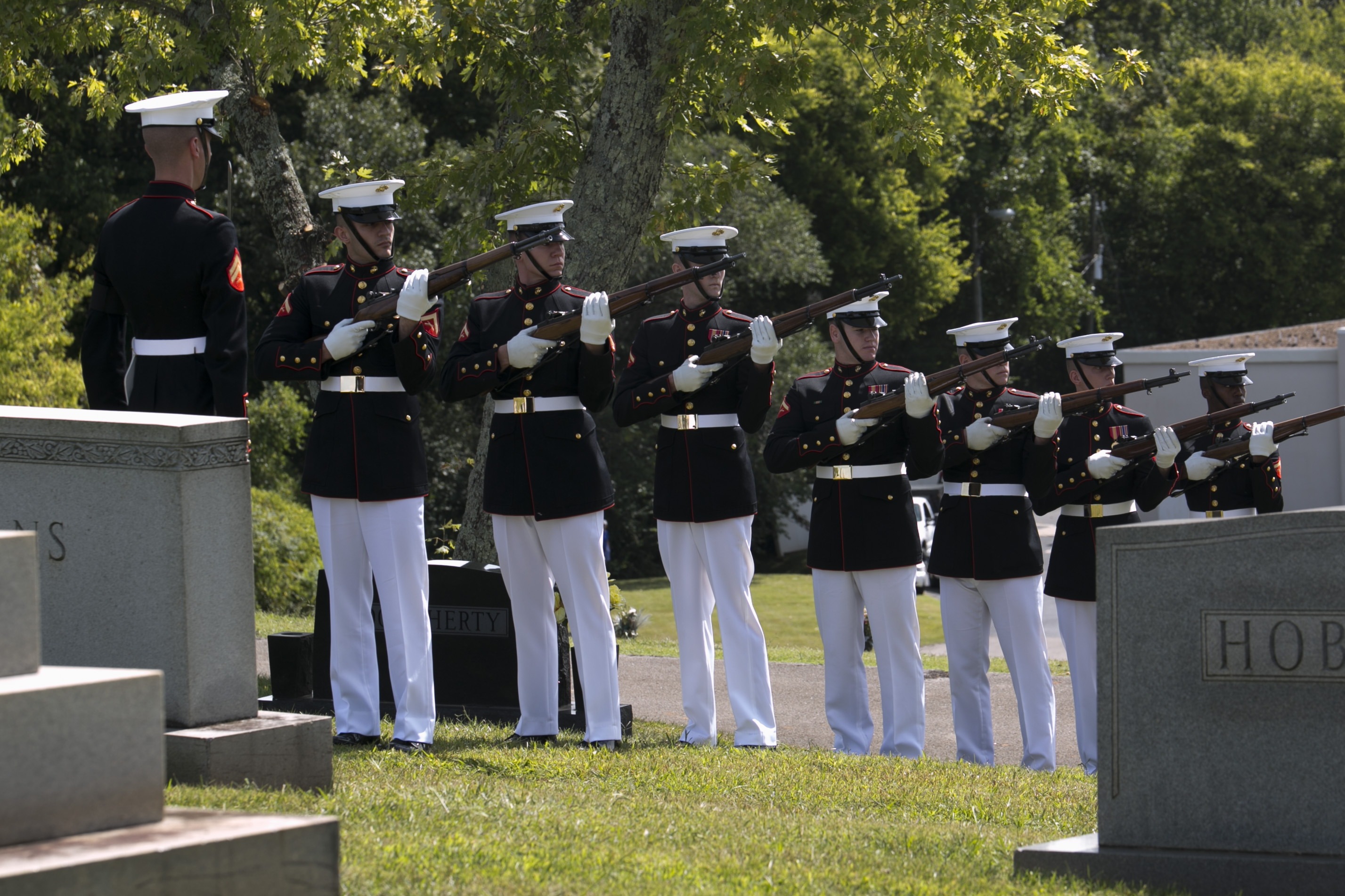 Lt. Bonnyman Funeral