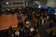 Members of Yokota Air Base attend the Air Force ball at the Taiyo Community Center, Sept. 25, 2015. The event featured a cake cutting ceremony, prizes and music performed by the Pacific Air Forces rock band. (U.S. Air Force photo by Senior Airman David Owsianka/Released)