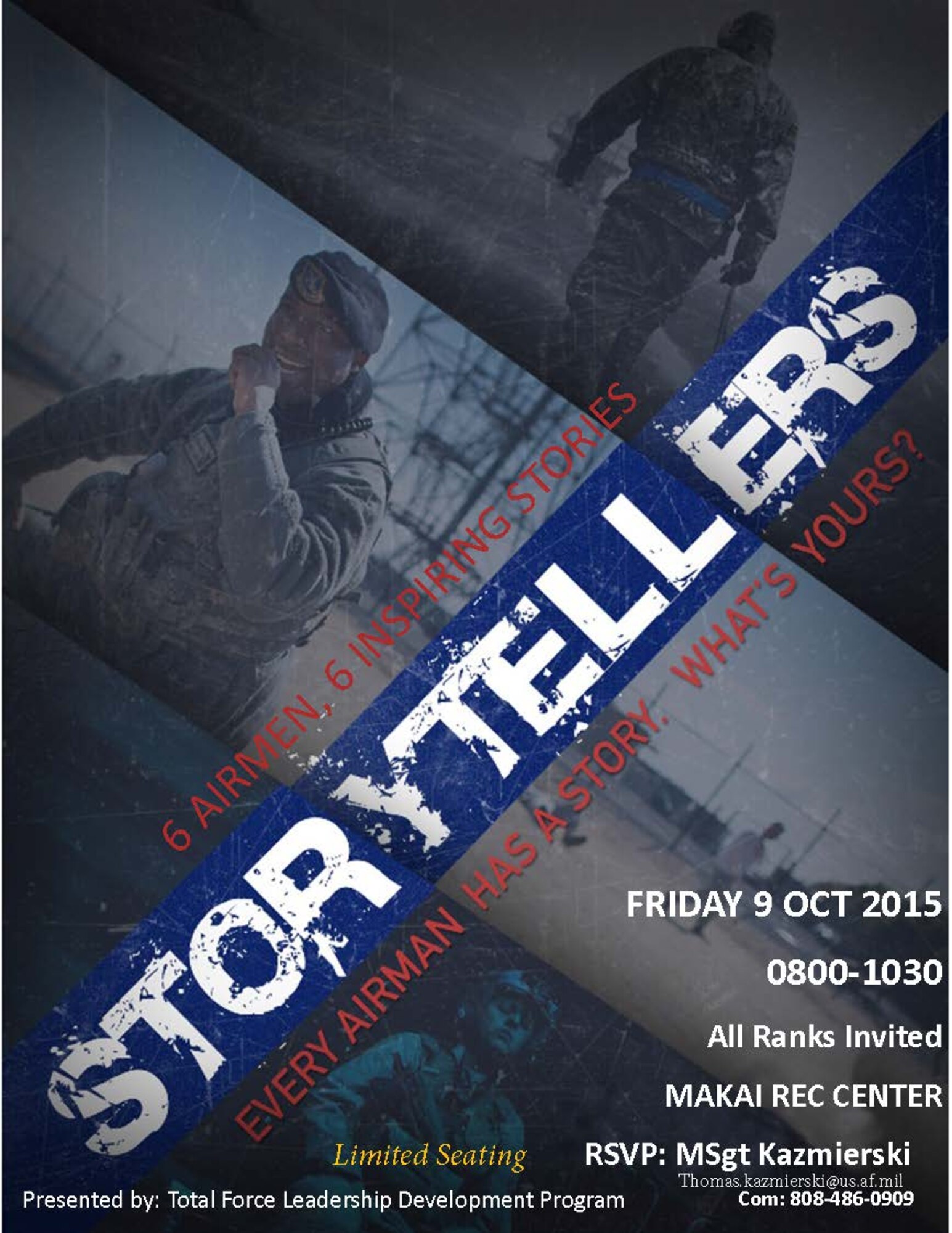 Storytellers. Oct. 9, 2015.