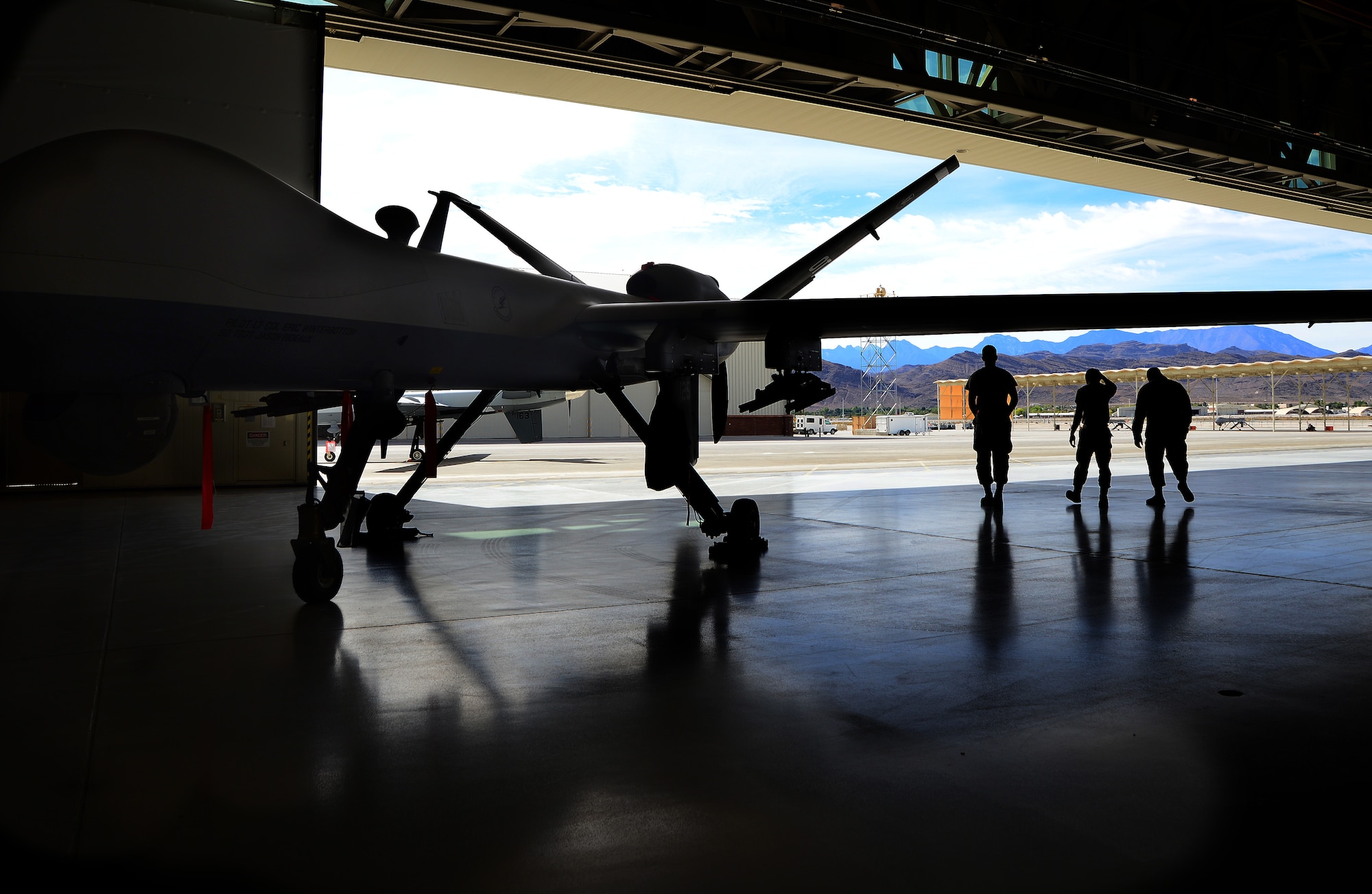 The constant and insatiable demand for remotely piloted aircraft airpower has placed stressors on nearly every career field within the enterprise. For the RPA maintenance career fields, these stressors are causing the retention rates to plummet causing rates lower than that of any other aircraft in Air Combat Command. (U.S. Air Force photo by Airman 1st Class Christian Clausen/Released)