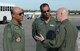 Lt. Col. Brian Smith (right), 62nd Operations Group deputy commander, meets with Indian Air Force pilots on McChord Field, Sept. 23, 2015 at Joint Base Lewis-McChord, Wash. After landing at McChord Field, the pilots proceeded to the 8th Airlift Squadron heritage room for refreshments and to socialize with other United States Air Force pilots. (U.S. Air Force photo/Senior Airman Divine Cox)
