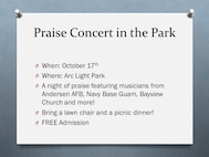 Praise concert 
