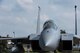 An F-15C Eagle fighter aircraft pilot assigned to the 123rd Expeditionary Fighter Squadron, 142nd Fighter Wing, Oregon Air National Guard, prepares to taxi during a theater security package deployment Sept. 25, 2015, at Campia Turzii, Romania. The U.S. and Romanian air forces conducted training aimed at strengthening interoperability and demonstrated the countries' shared commitment to the security and stability of Europe. (U.S. Air Force photo by Staff Sgt. Christopher Ruano/Released)