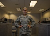 Airman 1st Class Paige Ryser is a personnel specialist at the National Air and Space Intelligence Agency Ryseris currently preparing for her first series of bodybuilding competitions. She works out six days per week and includes lifting, cardio and sprints in her workout routine, along with a strict diet program. (U.S. Air Force photo by Senior Airman Justyn Freeman)