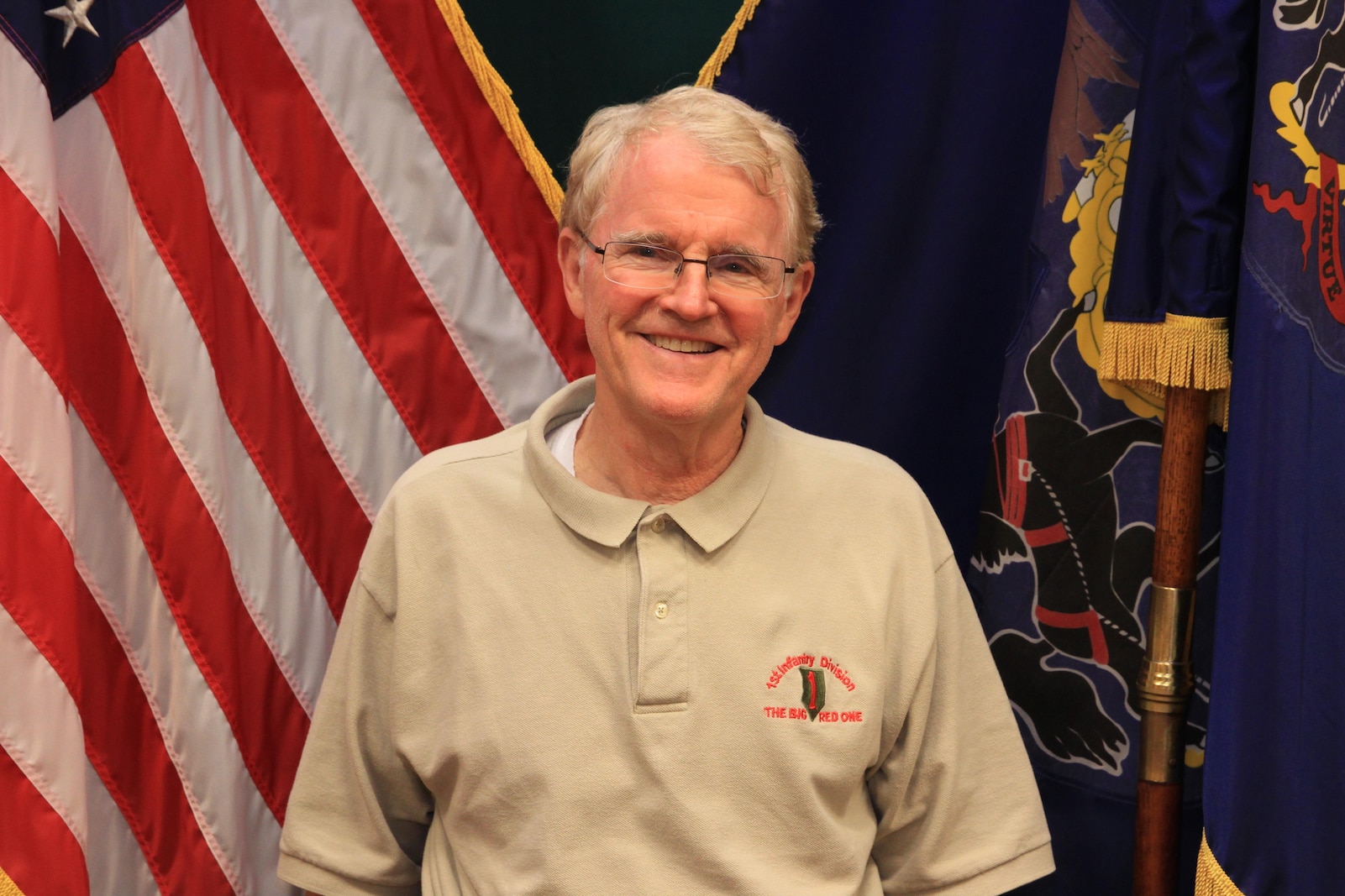 Media Borough Mayor Bob McMahon smiles for a photograph Sept. 10 at the Media Police Station. McMahon was a senior advisor during the Vietnam War and was awarded the Bronze Star for his service during the conflict. Since being elected he has coordinated multiple parades and events for returning veterans of foreign wars. (U.S Marine Corps photo by Sgt. Damany S. Coleman/Released)