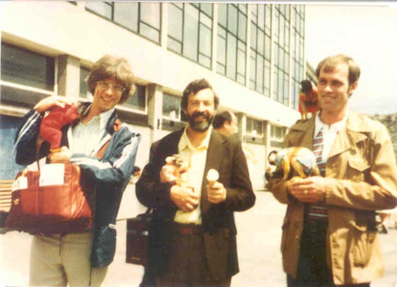 Pictured (l-r): Steve Rothe (USACE Project Manager, retired), Dick Gorton (USACE Chief, Environmental Analysis Section, retired), and Rick Miner (USACE Economist/Community Planner, retired) traveled to Swaziland in 1980 to provide Omaha District support on a USAID mission.