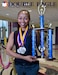 COVER STORY:
Patreceia Mathis, a program analyst
with the G-1 at U.S. Army Reserve
Command at Fort Bragg, N.C., proudly
displays several of her trophies and
medals from her afterwork passion,
April 9, the command headquarters.
Mathis has been competing in fitness
and physique competitions for five
years, recently winning first place
in the East Coastal Region fitness
competition in Atlanta, Ga. (Photo
by Brian Godette/U.S. Army Reserve
Command)